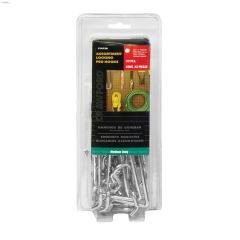 Stinson\u00ae Medium Duty 32-Piece 1\/4\" Assorted Peghooks