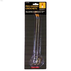 Stinson\u00ae MD 8\" Double Prong Straight Hook With Safety Tips