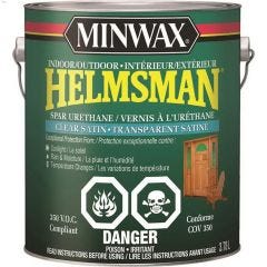 Helmsman\u00ae 3.78 L Satin Clear Spar Urethane Protective Finish