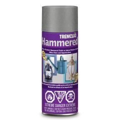 Tremclad 340 g Gloss Hammered Silver Rust Spray Paint