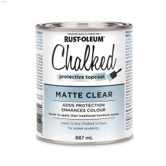 887 mL Can Matte Clear Topcoat Chalked Protective Topcoat