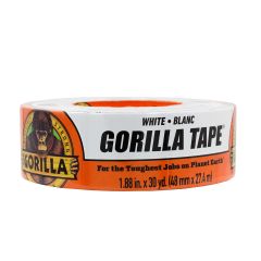 30 yd x 1.88\" White Gorilla Tape