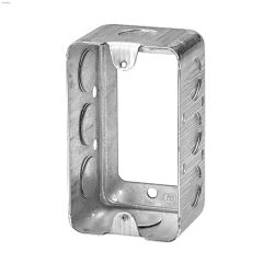 2-1\/2\" x 4\" x 1-7\/8\" Metallic Extension Ring Utility Box