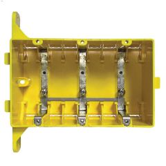 High-Strength Plastic Resin 3-Gang Device Box