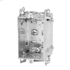2\" x 3\" x 2\" Rugged Metallic LHU Single Gang Device Box