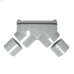 3\/4 - 1\/2\" PVC Gray Pull Elbow