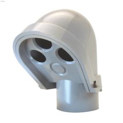 2\" PVC Gray Service Entrance Head Cap