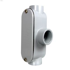 1\/2\" PVC Gray Type T Access Fitting