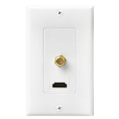 HDMI Female Connector Wall Plate