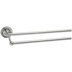 Orion 24" Polished Chrome Double Towel Bar