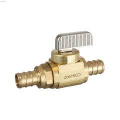 1\/2\" CrimPex Rough Brass In-Line Stop & Isolation Valve