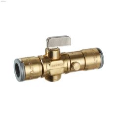 1\/2\" Q-GRIP Copper PEX In-Line Stop & Isolation Valve