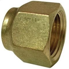 3\/8\" Brass 45 Degree Short Forged Flare Nut