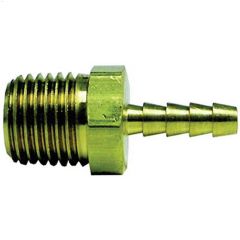 3\/8\" x 1\/4\" Barb x MIP Brass Adapter