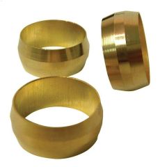 5\/8\" Brass Compression Sleeve