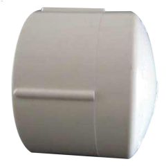 1\/2\" Socket White PVC Cap