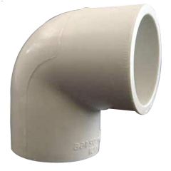 1\/2\" Socket White PVC 90 Degree Elbow