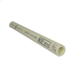 3\/4\" x 10' SCH 40 White PVC Water Pipe