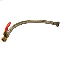 3/4" FIP x 1/2" Push-Fit Valve 18" Flexible Connector