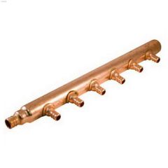1\/2\" x 3\/4\" PEX Inlet x Close End 10 Branch Manifold