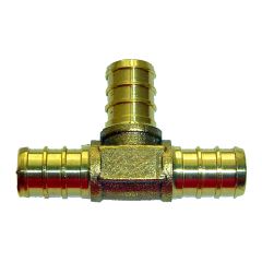 1\/2\" Barb Brass PEX Tee