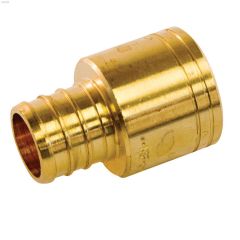 3\/4\" Barb x Female Sweat Brass PEX Adapter