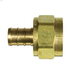 3\/4\" Barb x FPT Brass PEX Adapter
