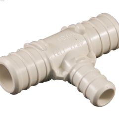 3\/4\" x 1\/2\" x 3\/4\" Plastic PEX Tee
