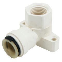 1/2" FIP Plastic Quick Connect Drop Ear Elbow