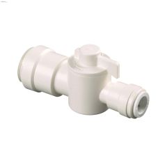 1\/2\" x 1\/4\" CTS Thermal Plastic Quick Connect Inline Valve