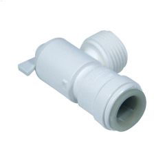 1\/2\"x 3\/4\" CTS Thermal Plastic Quick Connect Angled Valve