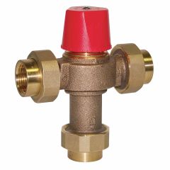 3/4" Union Thread Brass Thermostatic Mixing Valve