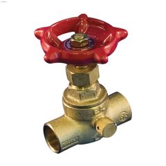 1\/2\" Solder Brass Stop Valve With Drain