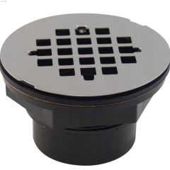 2\" 1-Piece Solvent Weld Shower Drain