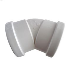4\" Hub PVC SDR35 45 Degree Sewer Elbow