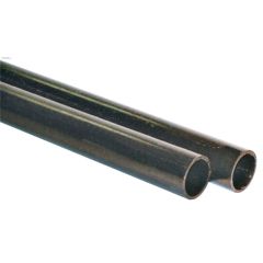 1-1\/2\" x 12' Black ABS Solid Wall Pipe