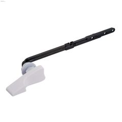 White Handle Surefit Universal Tank Lever
