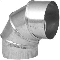 3\" Galvanized 30 ga. 90 Degree Adjustable Elbow