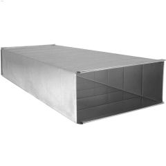 8\" x 16\" x 48\" 30 ga. Trunk Duct With S And Drive Cleats