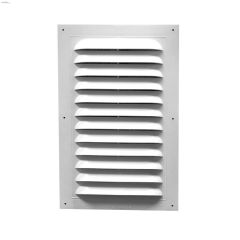 Duraflo 8\" x 16\" White Rectangle Gable Vent