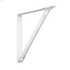 Closet-Pro\u2122 10-1\/4\" x 1\" White Steel Shelf Bracket