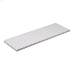 71-7\/16\" x 11-3\/4\" x 5\/8\" White Wood Shelf Board