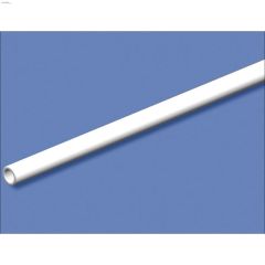 SuperSlide\u00ae 96\" x 5\/8\" White Steel Closet Rod