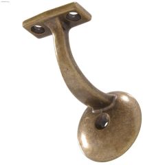 Antique Brass Ornamental Handrail Bracket-1\/Pack