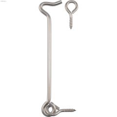 6\" Stainless Steel Gate Hook & Eye