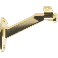 Brass Extended Neck Handrail Bracket