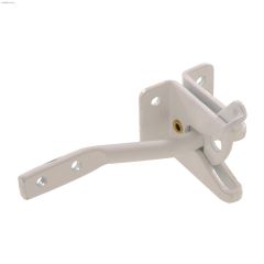 White Automatic Gate Latch