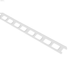 8' x 7\/8\" x 6 mm White Wall Tile Edge