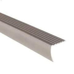 3' x 1-3\/8\" Hammered Titanium Drop Stair Nosing
