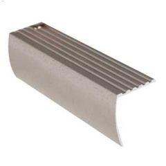 12' x 1-5\/8\" Hammered Titanium Drop Stair Nosing